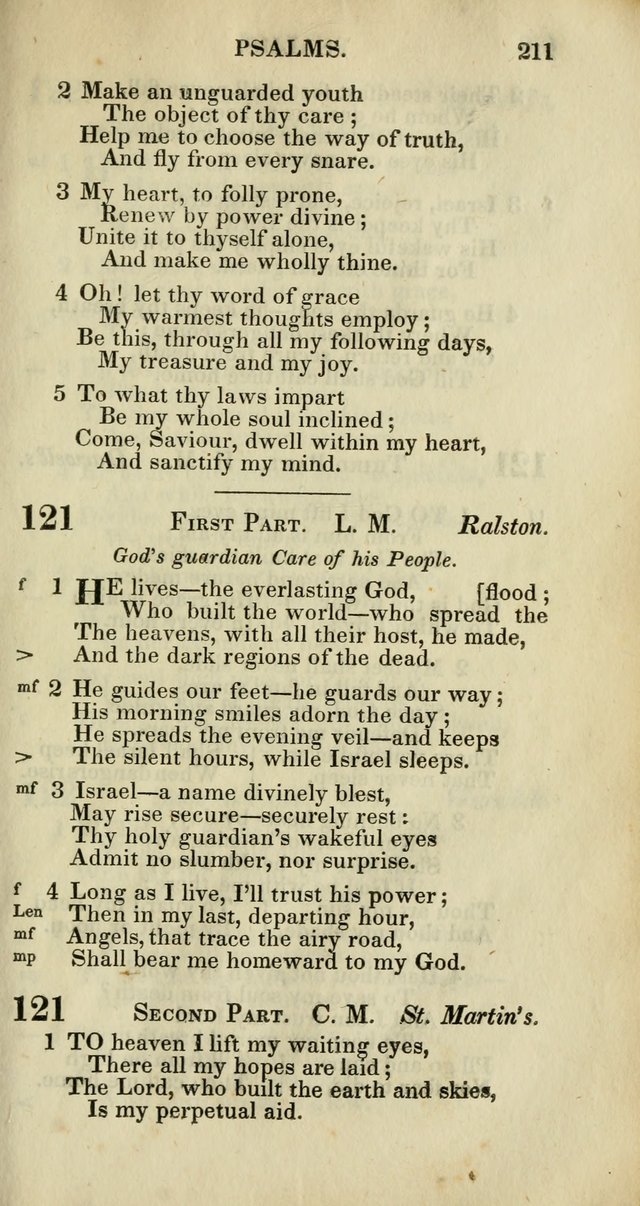 Church Psalmody: a Collection of Psalms and Hymns adapted to public worship page 214