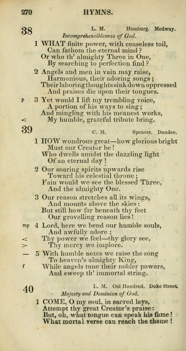 Church Psalmody: a Collection of Psalms and Hymns adapted to public worship page 273