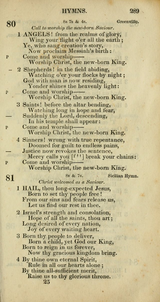 Church Psalmody: a Collection of Psalms and Hymns adapted to public worship page 292