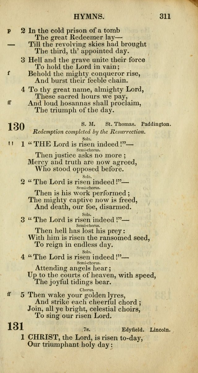 Church Psalmody: a Collection of Psalms and Hymns adapted to public worship page 314