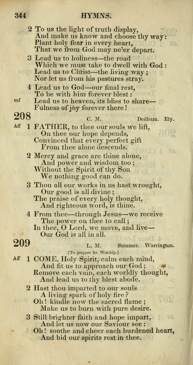 Church Psalmody: a Collection of Psalms and Hymns adapted to public worship page 347