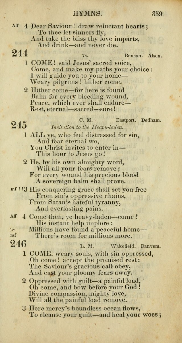 Church Psalmody: a Collection of Psalms and Hymns adapted to public worship page 362