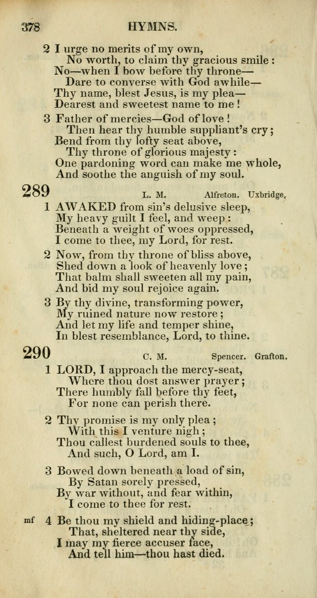 Church Psalmody: a Collection of Psalms and Hymns adapted to public worship page 381