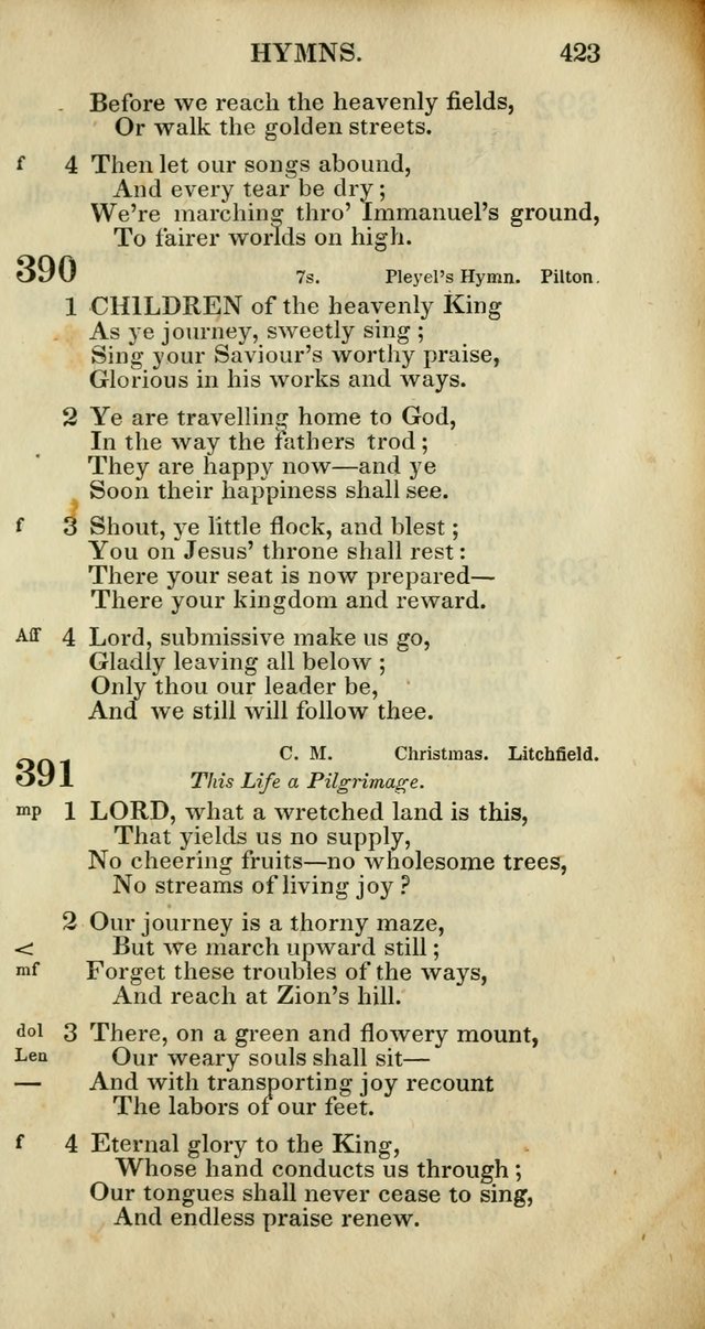 Church Psalmody: a Collection of Psalms and Hymns adapted to public worship page 426