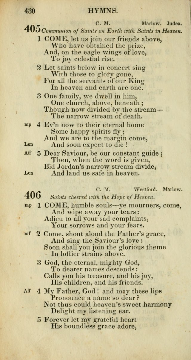 Church Psalmody: a Collection of Psalms and Hymns adapted to public worship page 433