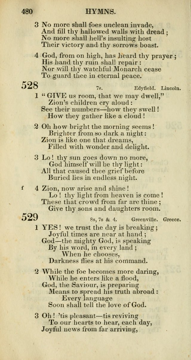 Church Psalmody: a Collection of Psalms and Hymns adapted to public worship page 483