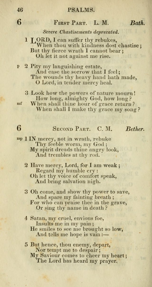 Church Psalmody: a Collection of Psalms and Hymns adapted to public worship page 49