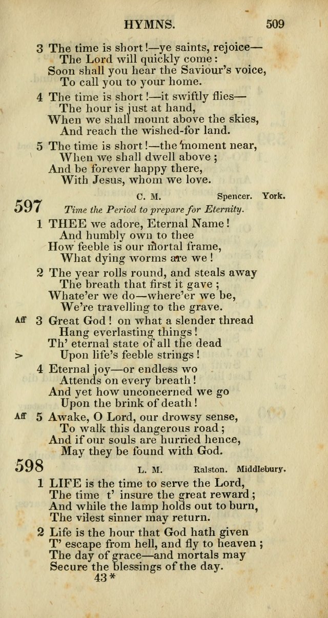 Church Psalmody: a Collection of Psalms and Hymns adapted to public worship page 512