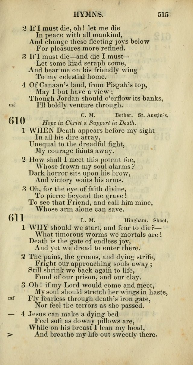 Church Psalmody: a Collection of Psalms and Hymns adapted to public worship page 518