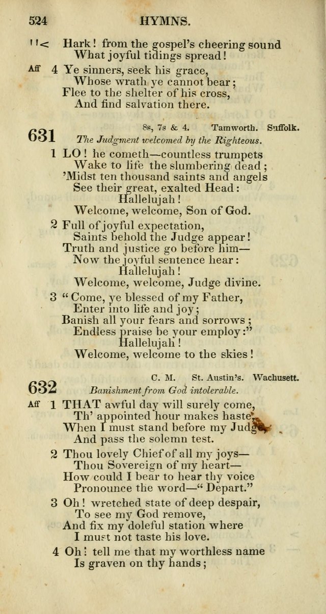 Church Psalmody: a Collection of Psalms and Hymns adapted to public worship page 527