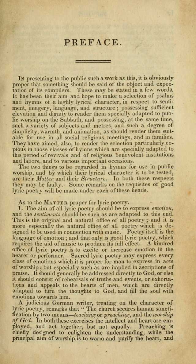 Church Psalmody: a Collection of Psalms and Hymns adapted to public worship page 6