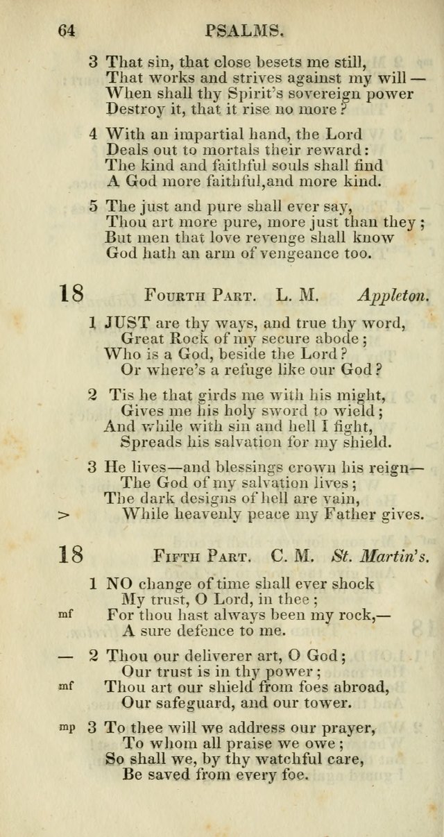 Church Psalmody: a Collection of Psalms and Hymns adapted to public worship page 67