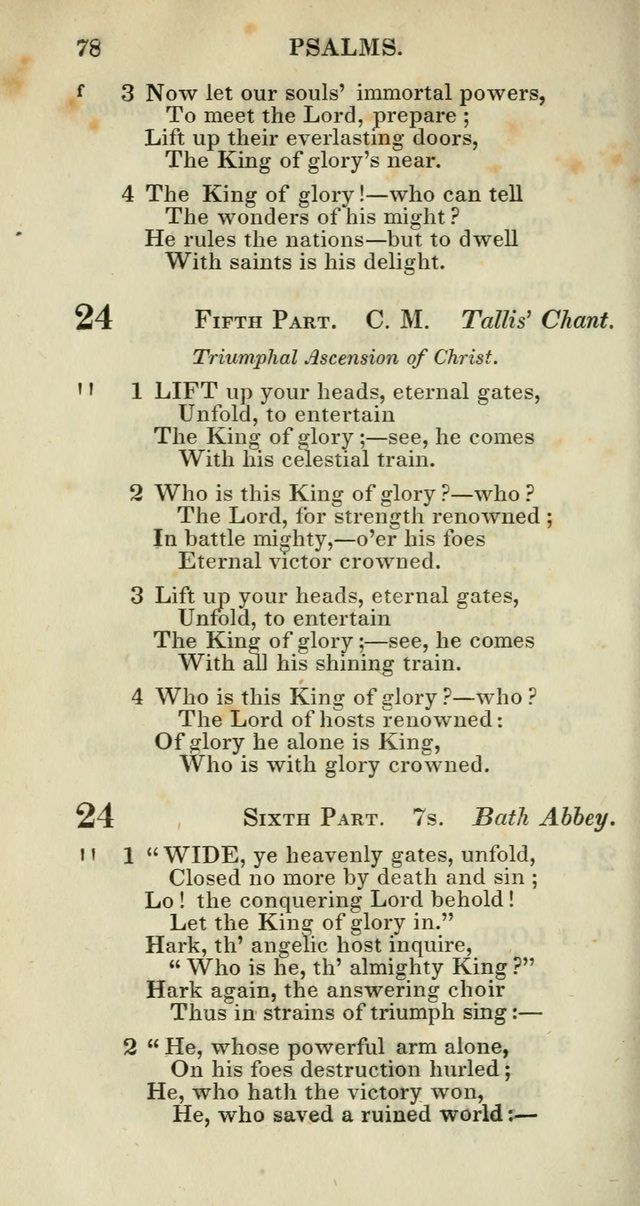 Church Psalmody: a Collection of Psalms and Hymns adapted to public worship page 81