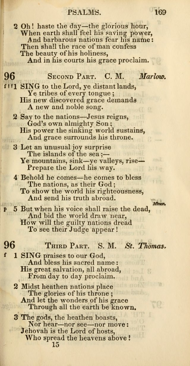 Church Psalmody: a Collection of Psalms and Hymns Adapted to Public Worship page 174