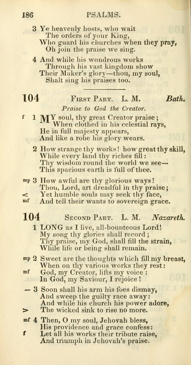 Church Psalmody: a Collection of Psalms and Hymns Adapted to Public Worship page 191