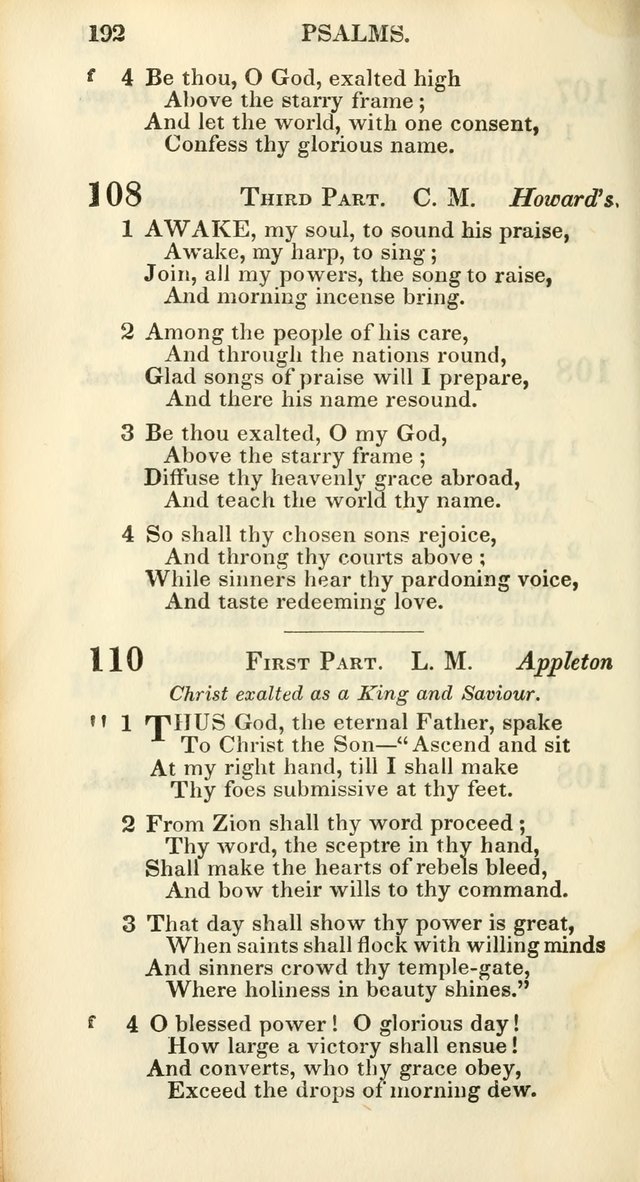 Church Psalmody: a Collection of Psalms and Hymns Adapted to Public Worship page 197