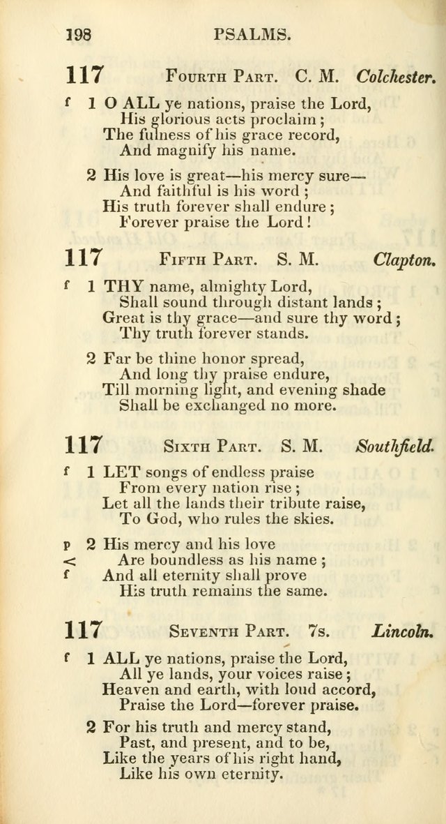 Church Psalmody: a Collection of Psalms and Hymns Adapted to Public Worship page 203