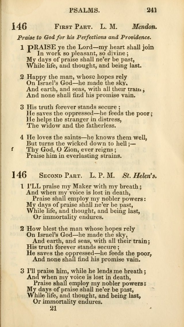 Church Psalmody: a Collection of Psalms and Hymns Adapted to Public Worship page 246