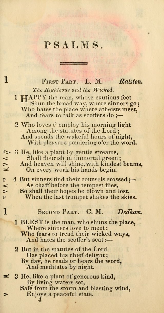 Church Psalmody: a Collection of Psalms and Hymns Adapted to Public Worship page 42