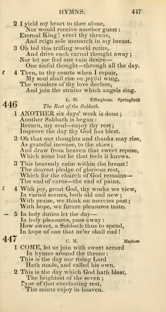 Church Psalmody: a Collection of Psalms and Hymns Adapted to Public Worship page 452