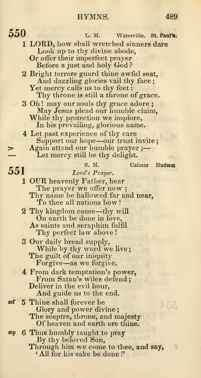 Church Psalmody: a Collection of Psalms and Hymns Adapted to Public Worship page 494