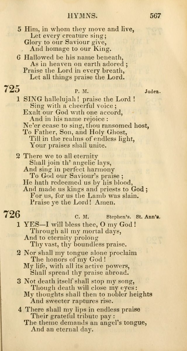 Church Psalmody: a Collection of Psalms and Hymns Adapted to Public Worship page 572