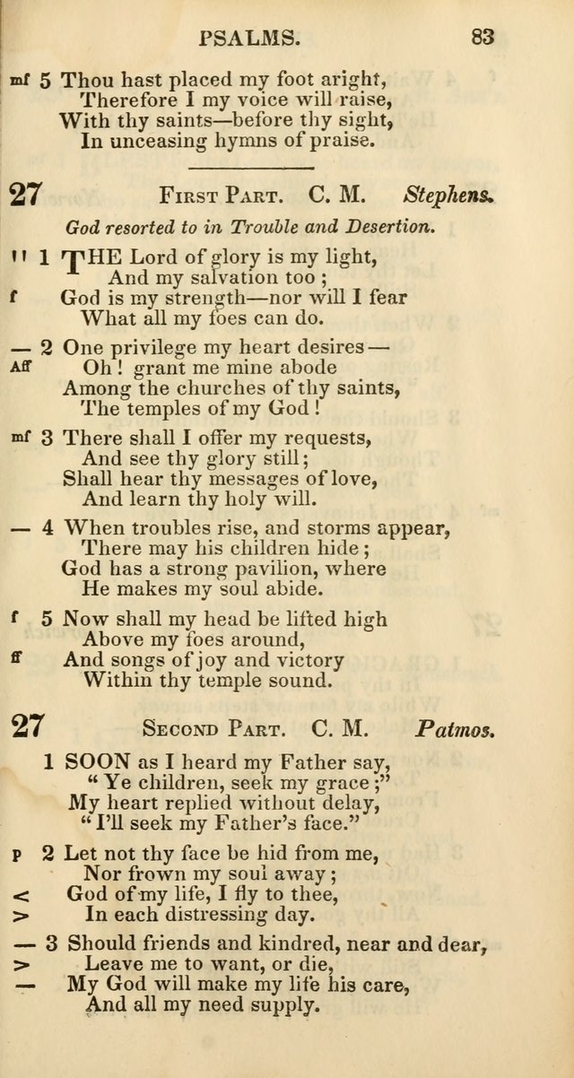 Church Psalmody: a Collection of Psalms and Hymns Adapted to Public Worship page 88