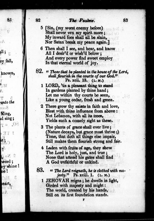 Church Psalmody: or, hymns for public worship, selected from Dr. Watts