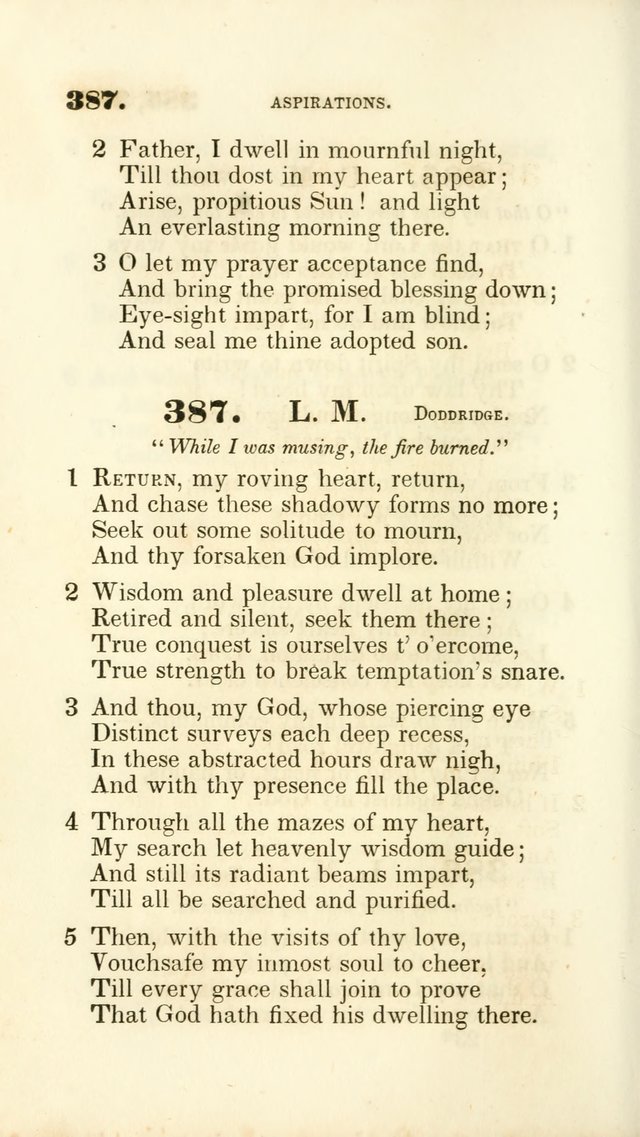 A Collection of Psalms and Hymns for the Sanctuary page 397