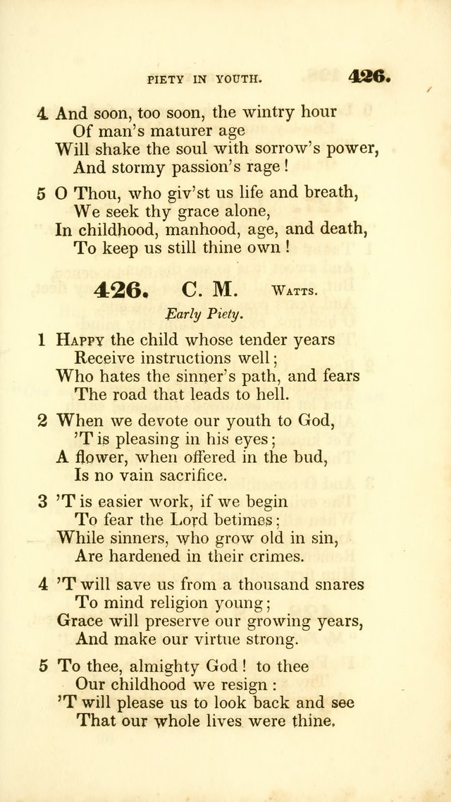 A Collection of Psalms and Hymns for the Sanctuary page 426