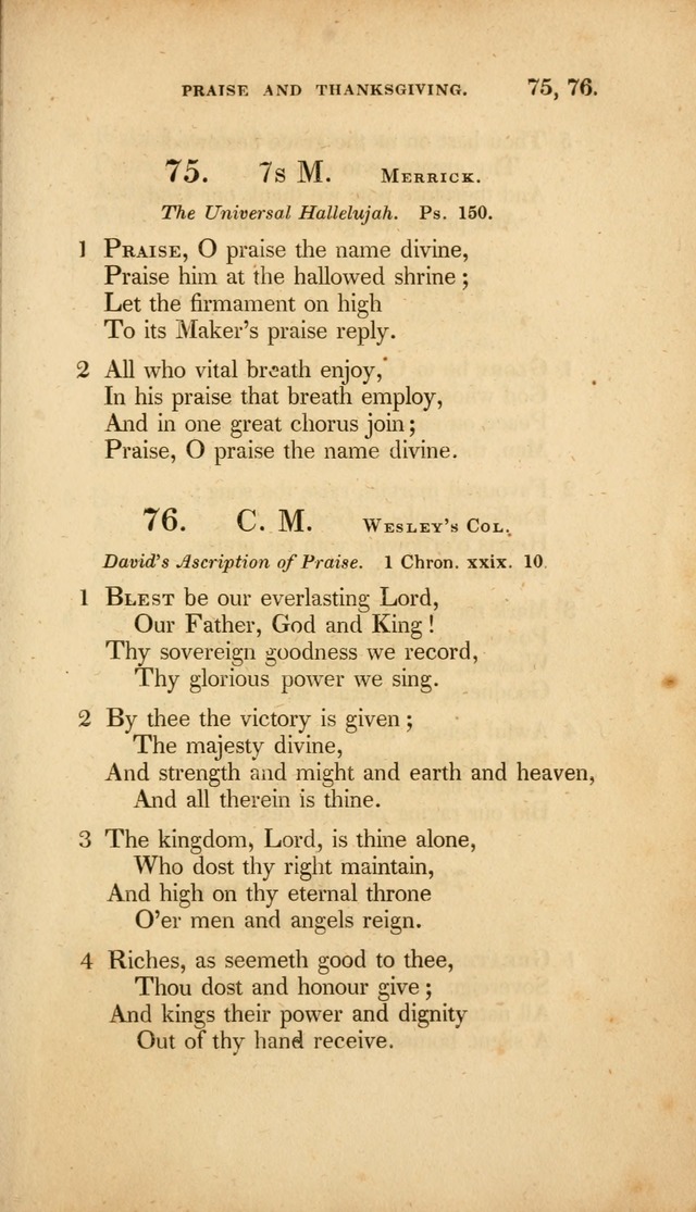 A Collection of Psalms and Hymns for Christian Worship. (3rd ed.) page 55