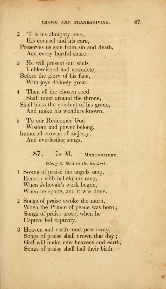 A Collection of Psalms and Hymns for Christian Worship. (3rd ed.) page 63