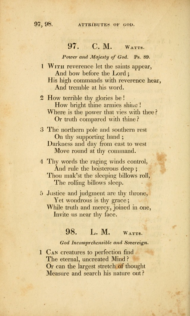 A Collection of Psalms and Hymns for Christian Worship. (3rd ed.) page 72