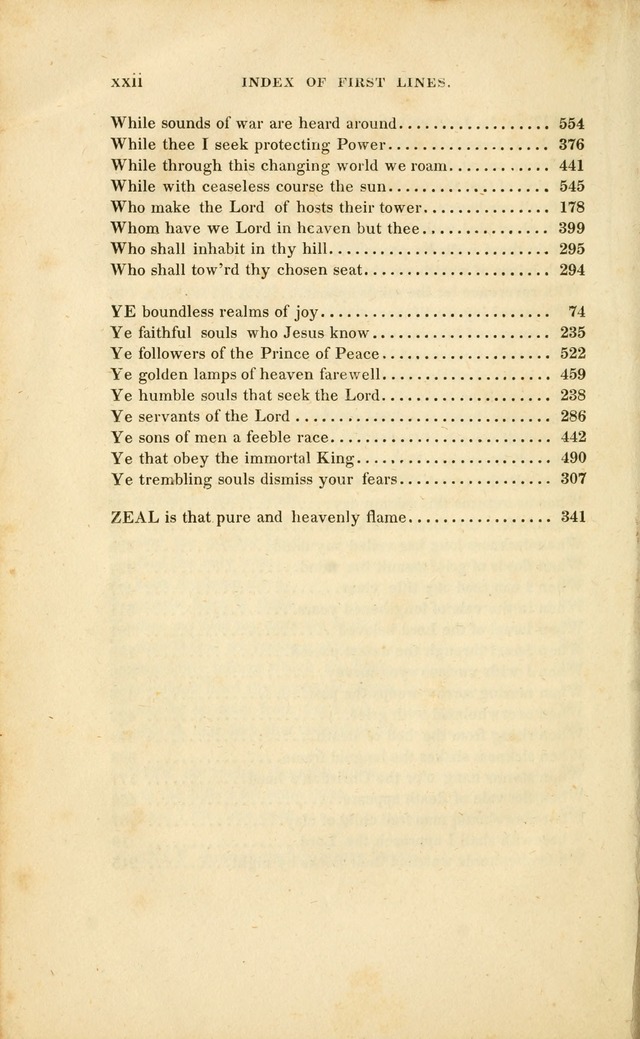 A Collection of Psalms and Hymns for Christian Worship. (3rd ed.) page xxvi