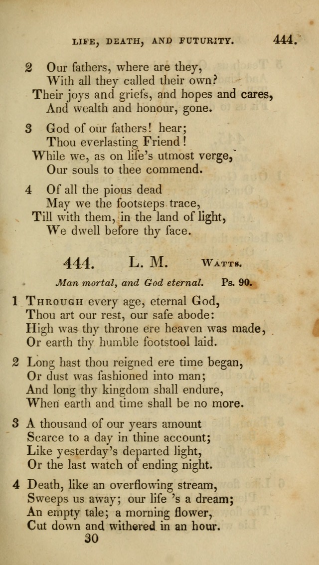 A Collection of Psalms and Hymns for Christian Worship (6th ed.) page 317