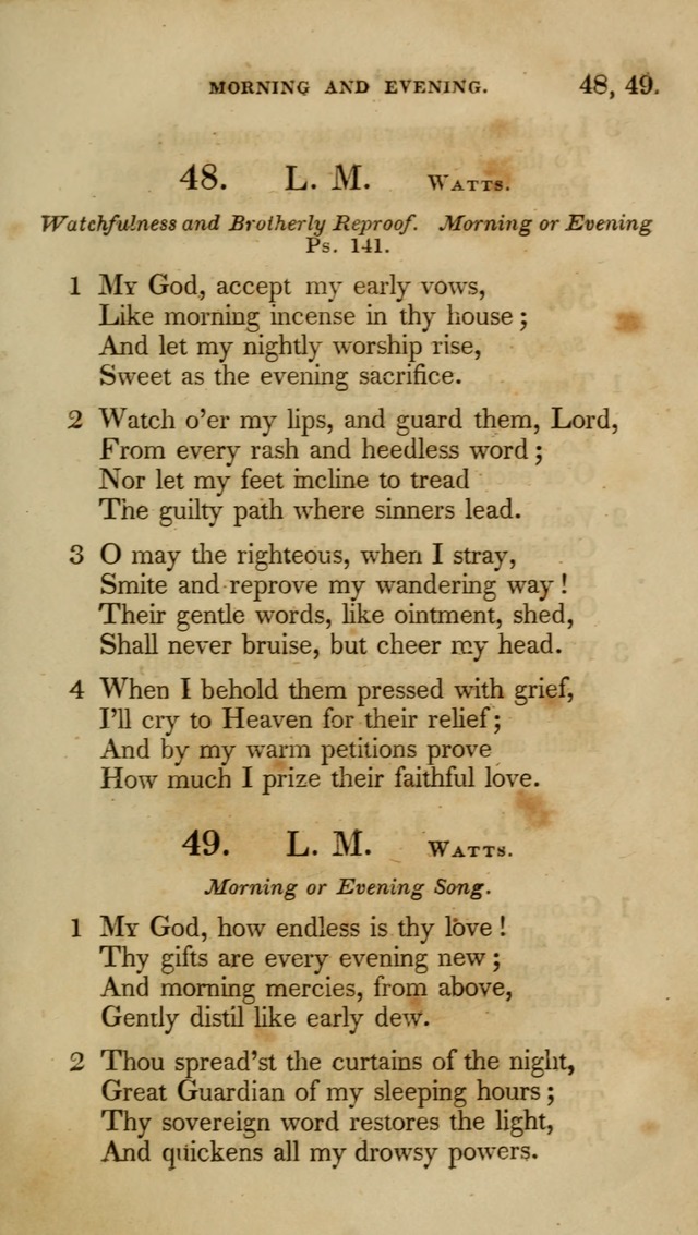 A Collection of Psalms and Hymns for Christian Worship (6th ed.) page 35