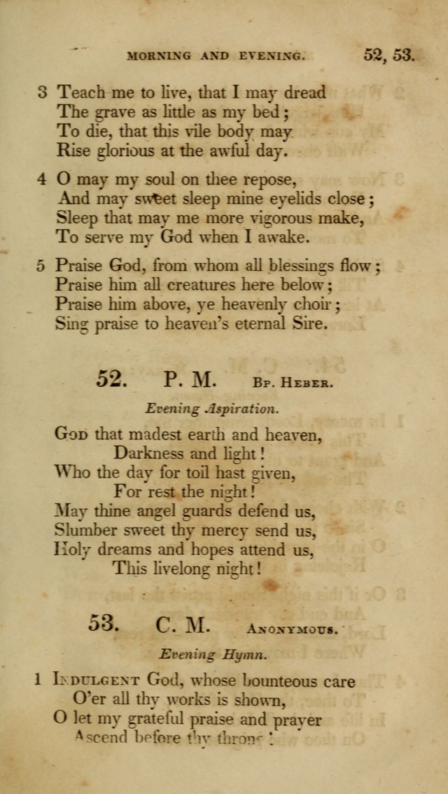 A Collection of Psalms and Hymns for Christian Worship (6th ed.) page 37