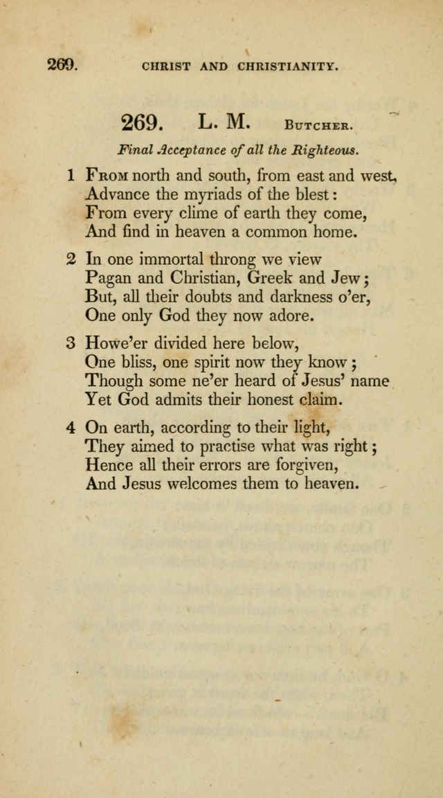 A Collection of Psalms and Hymns for Christian Worship (10th ed.) page 200
