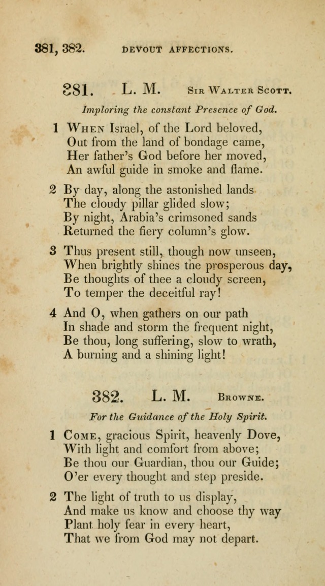 A Collection of Psalms and Hymns for Christian Worship (10th ed.) page 278