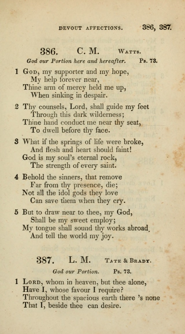A Collection of Psalms and Hymns for Christian Worship (10th ed.) page 281