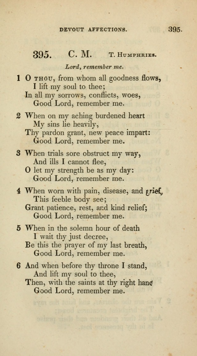 A Collection of Psalms and Hymns for Christian Worship (10th ed.) page 287