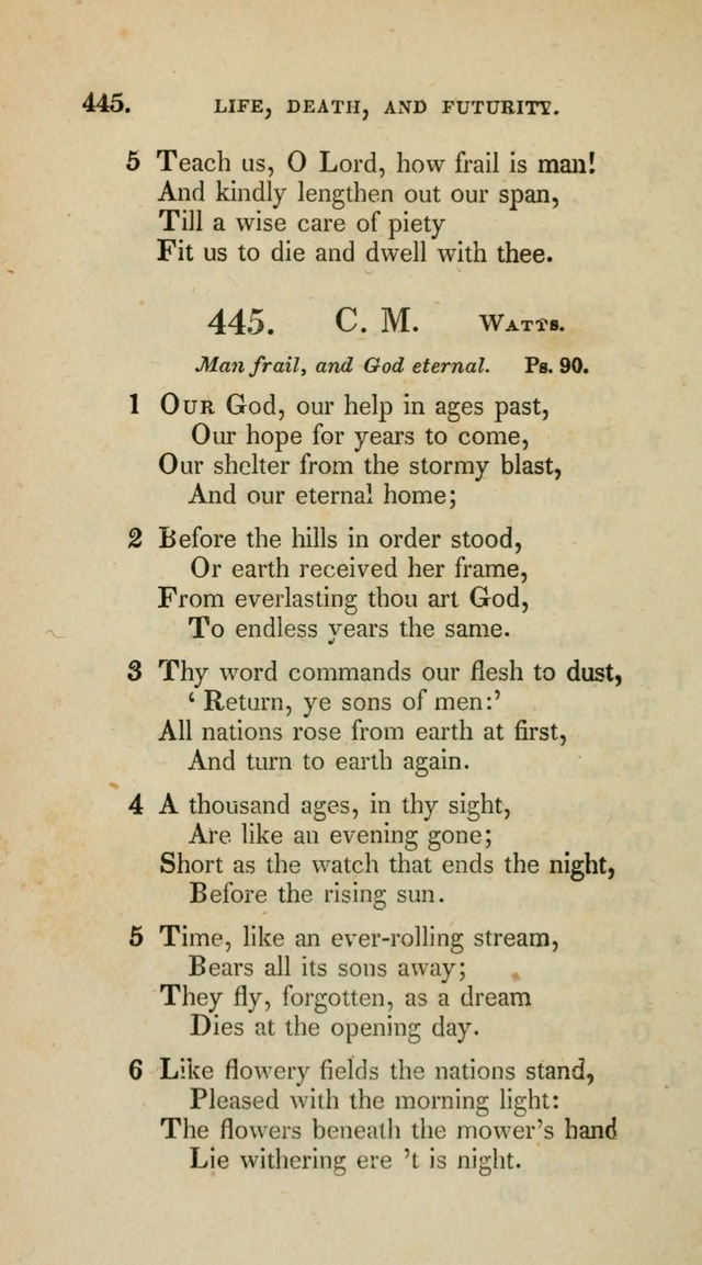 A Collection of Psalms and Hymns for Christian Worship (10th ed.) page 322
