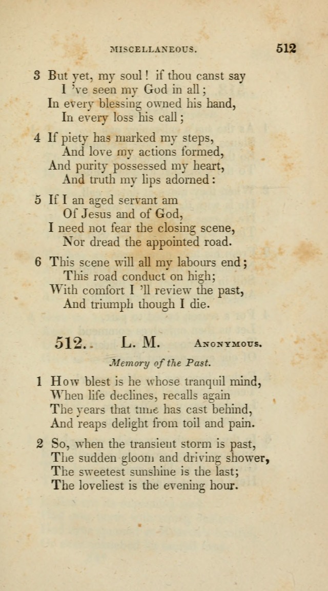 A Collection of Psalms and Hymns for Christian Worship (10th ed.) page 371