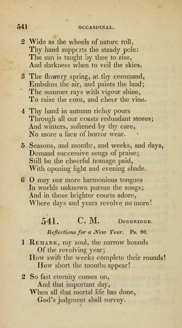 A Collection of Psalms and Hymns for Christian Worship (10th ed.) page 392