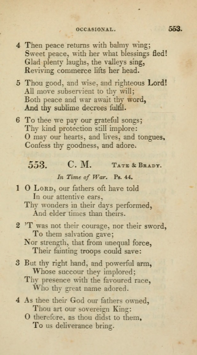 A Collection of Psalms and Hymns for Christian Worship (10th ed.) page 401
