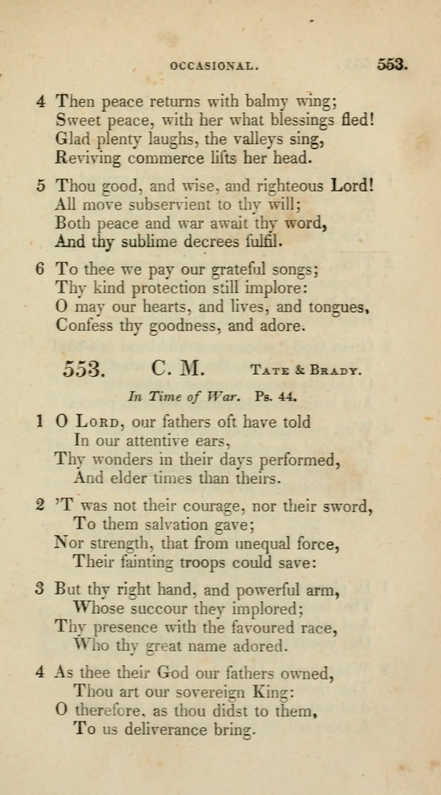 A Collection of Psalms and Hymns for Christian Worship (10th ed.) page 401