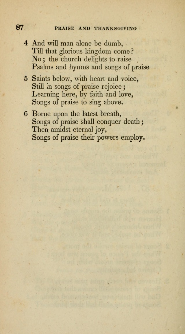 A Collection of Psalms and Hymns for Christian Worship (10th ed.) page 64