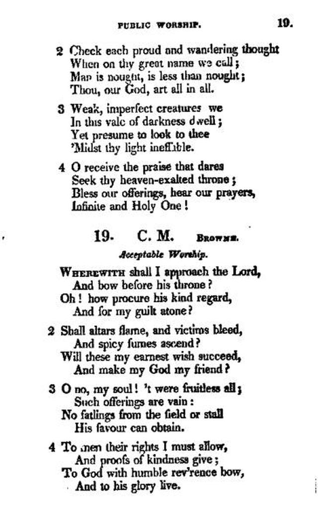 A Collection of Psalms and Hymns for Christian Worship. 16th ed. page 15