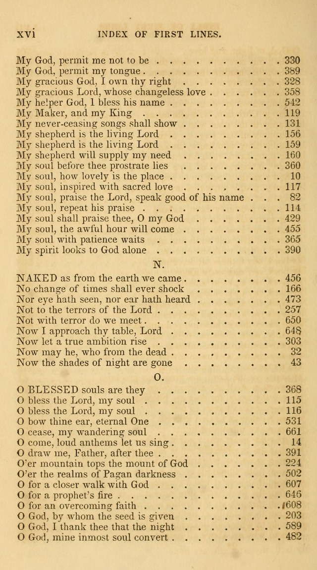 A Collection of Psalms and Hymns for Christian Worship. (45th ed.) page 16