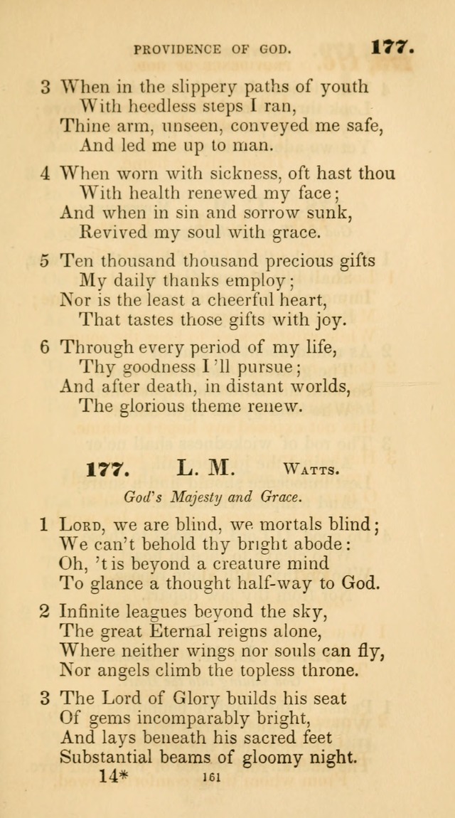 A Collection of Psalms and Hymns for Christian Worship. (45th ed.) page 161